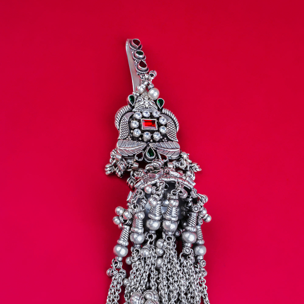 Antique Heavy Jhoomer With Beautifull Judda